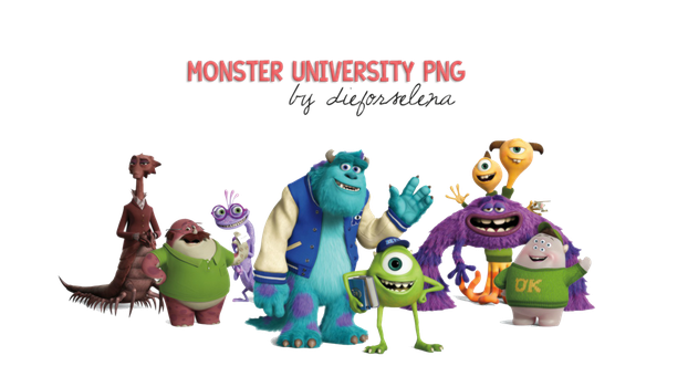 Monsters University Character Transparent Background