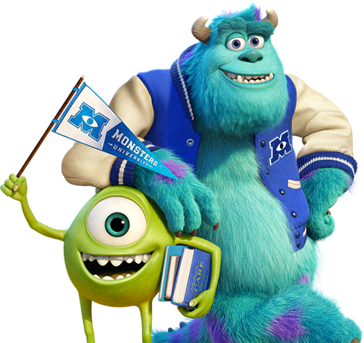 Monsters University Character Transparent Free PNG
