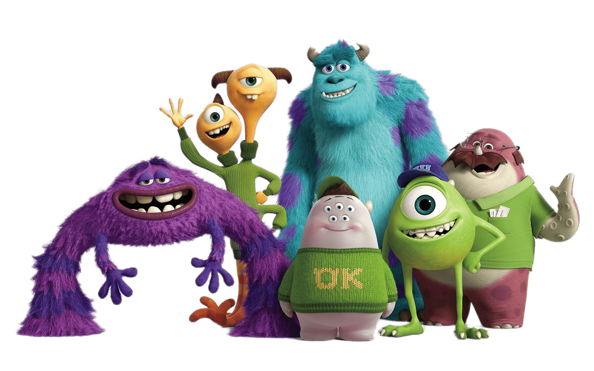 Monsters University Movie PNG HD Quality