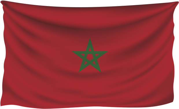 Morocco Flag Waving Download Free PNG