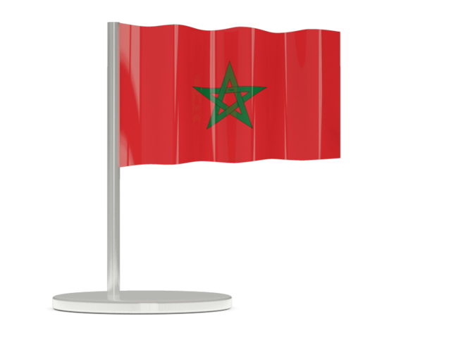Morocco Flag Waving PNG HD Quality