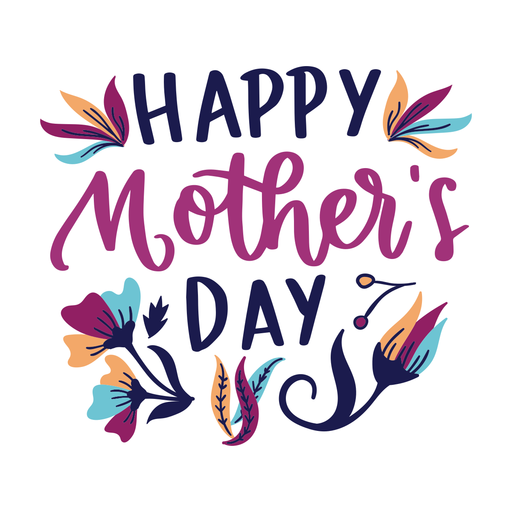 Mothers Day Text Transparent PNG