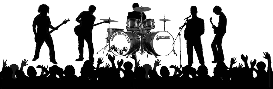 Music Band Silhouette Transparent Background