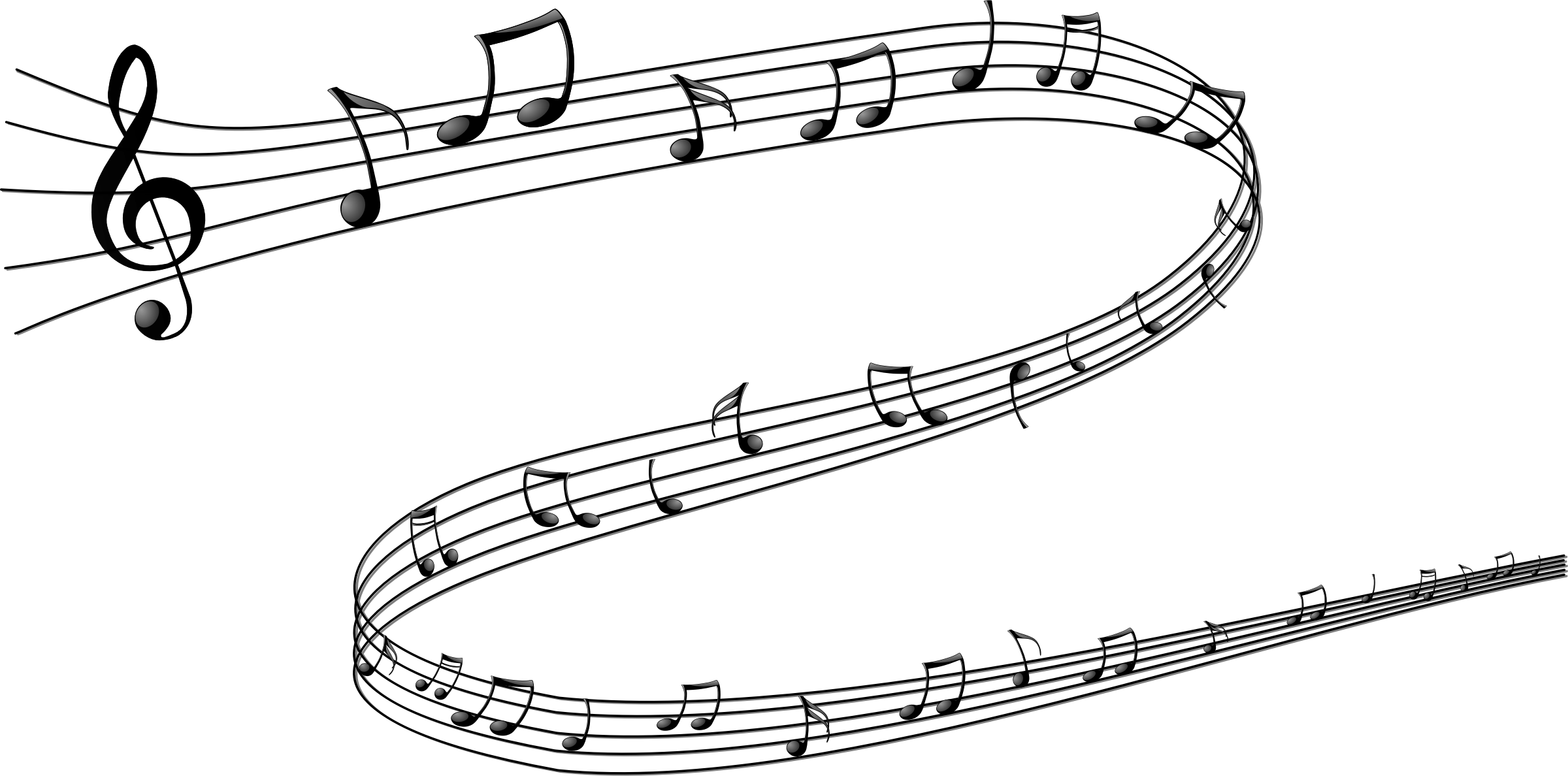 Music Note PNG Clipart Background
