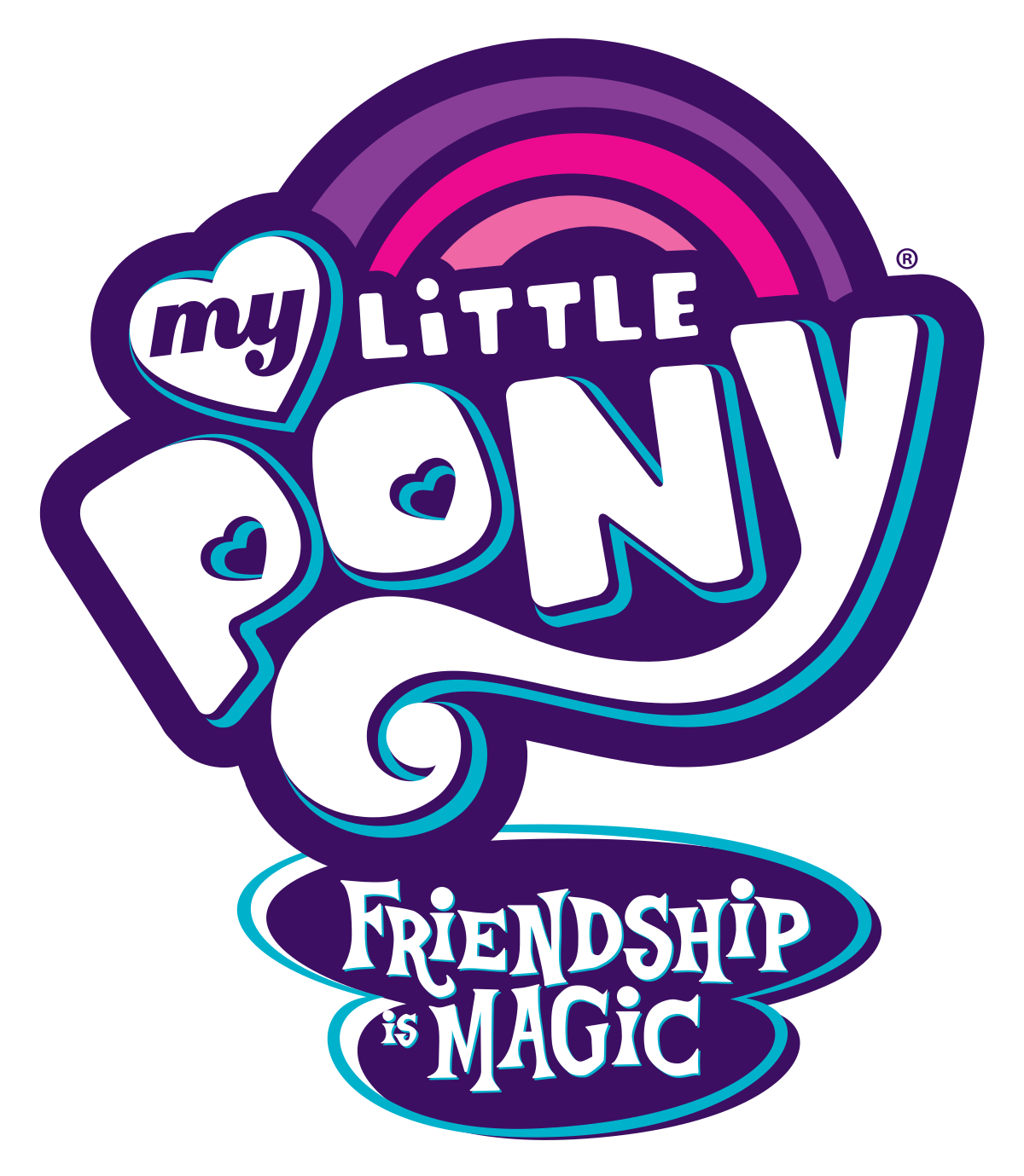 My Little Pony Logo PNG Clipart Background