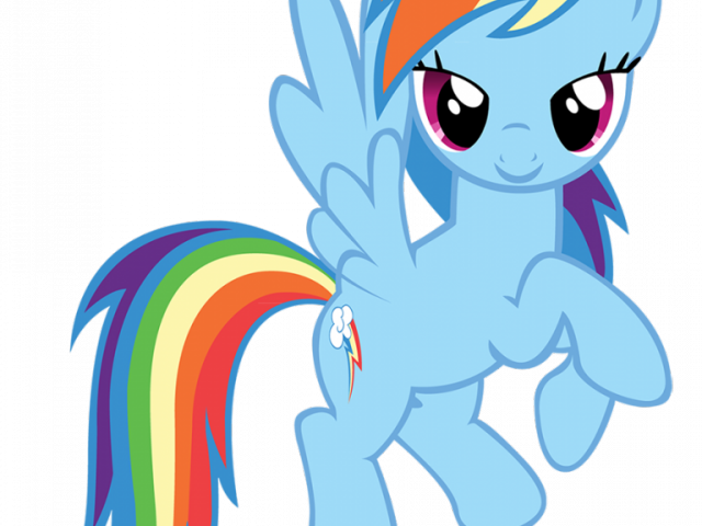 My Little Pony Rainbow Dash PNG Clipart Background