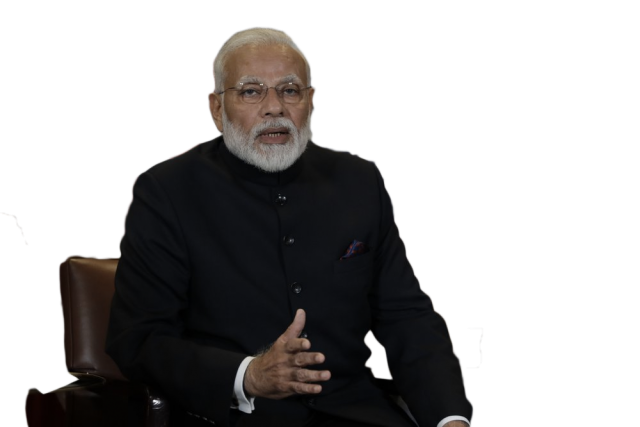 Narendra Modi PM Transparent Background