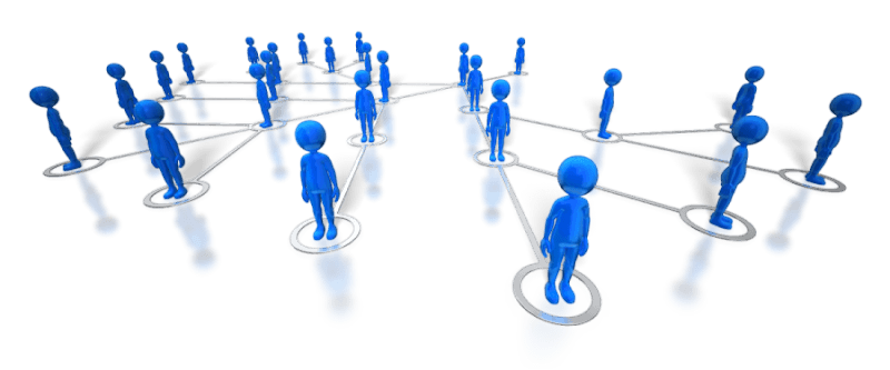 Networking Background PNG Image