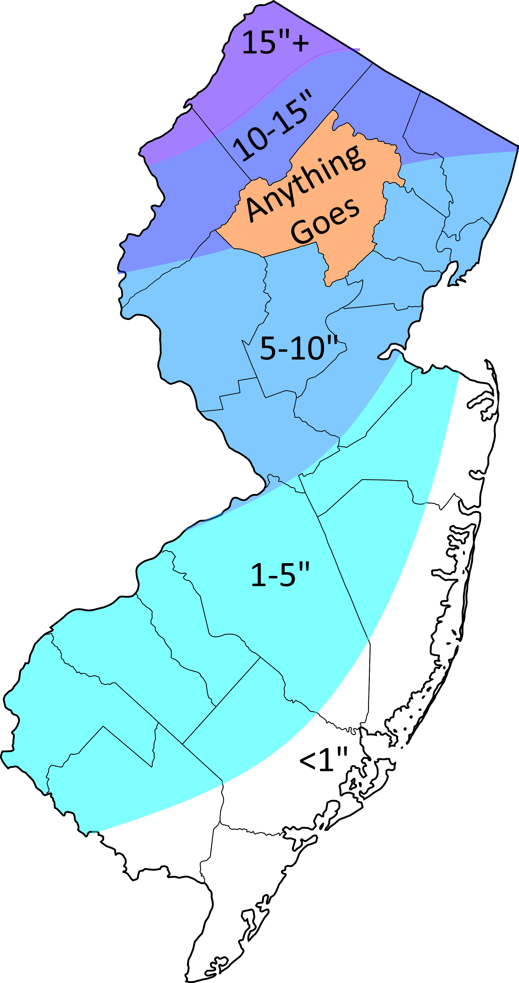 New Jersey Map Transparent Image