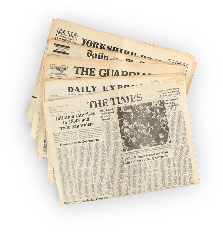 Newspaper Transparent File