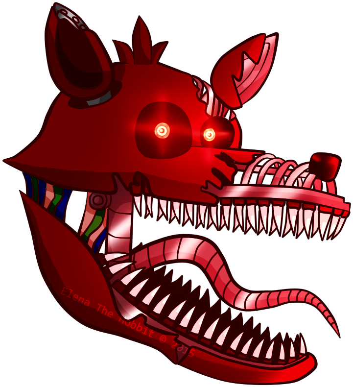 Nightmare Foxy Background PNG