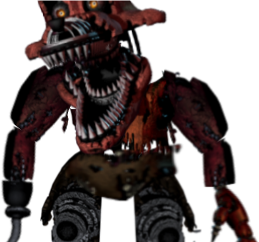 Nightmare Foxy PNG Pic Background