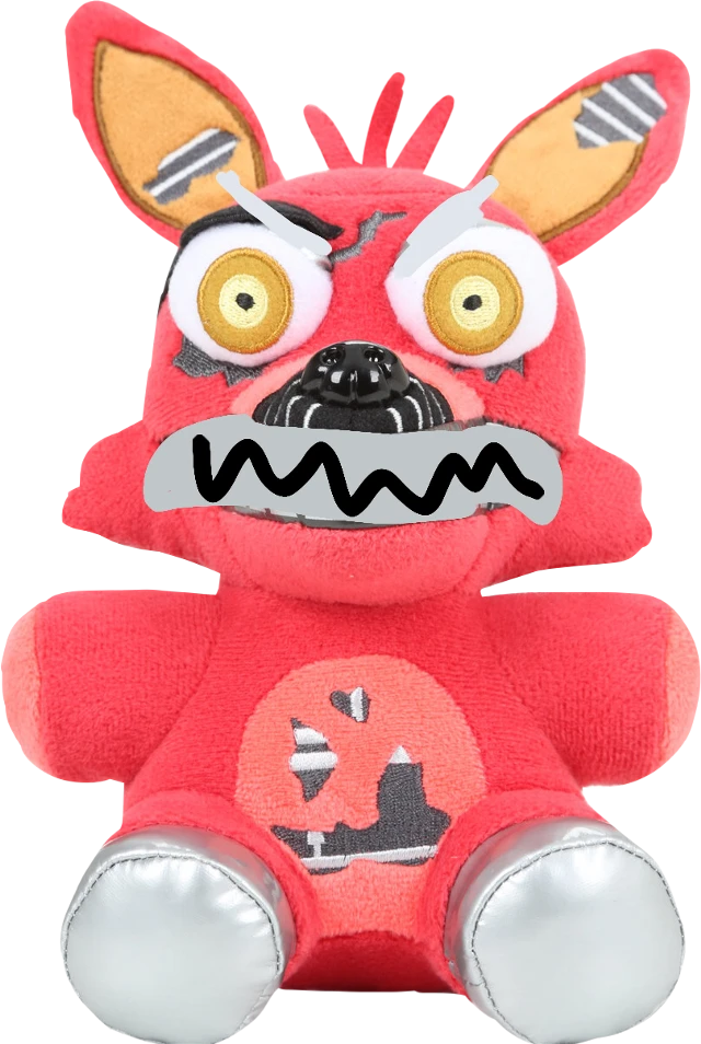 Nightmare Foxy Transparent Free PNG