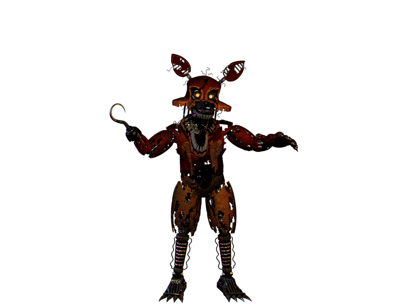 Nightmare Foxy Transparent Images