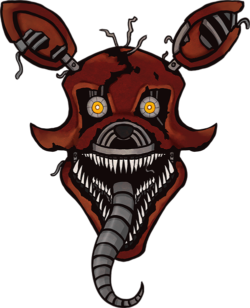 Nightmare Foxy Transparent PNG