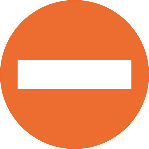No Entry PNG Clipart Background