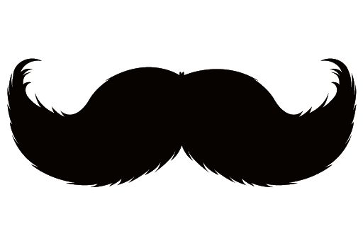 No Shave Movember Mustache Day Background PNG Image
