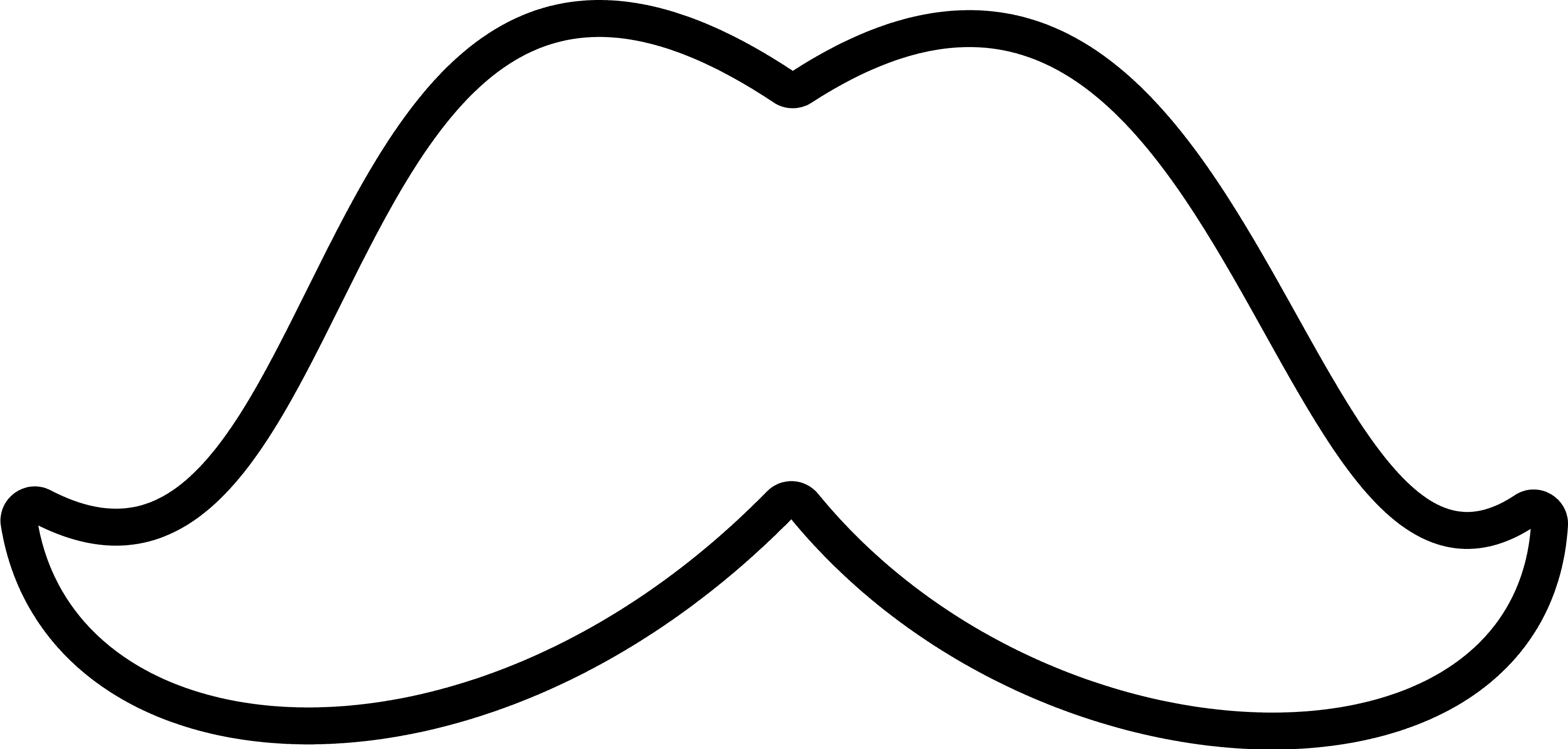 No Shave Movember Mustache PNG Background