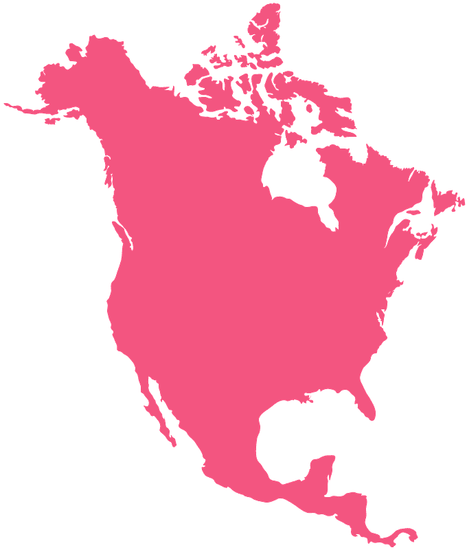 North America Map Free PNG