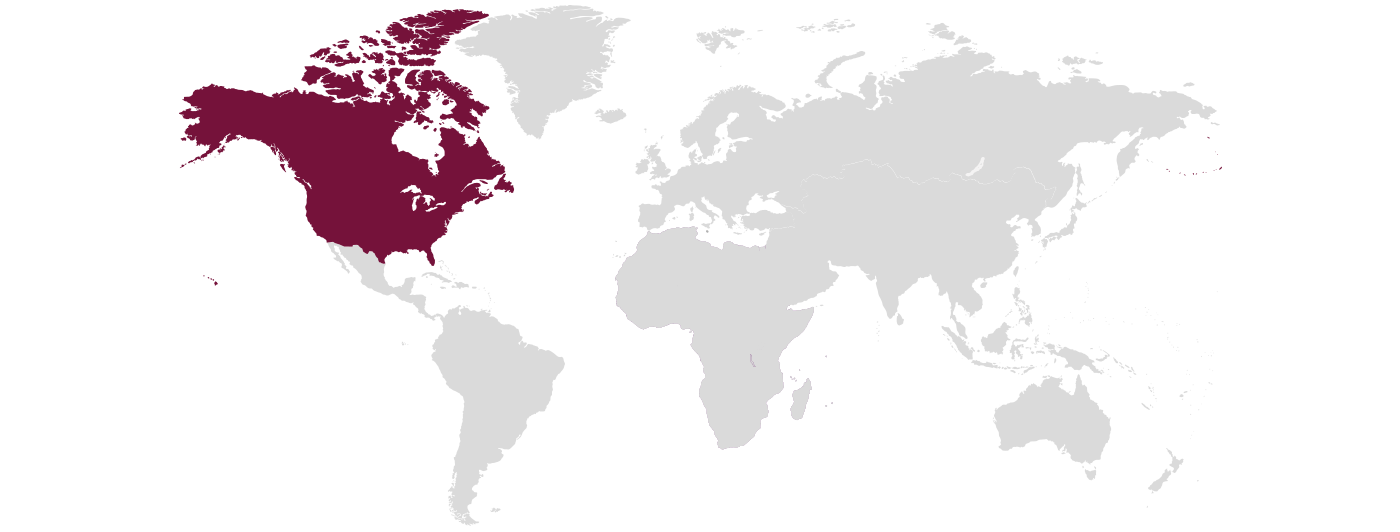 North America Map PNG HD Quality