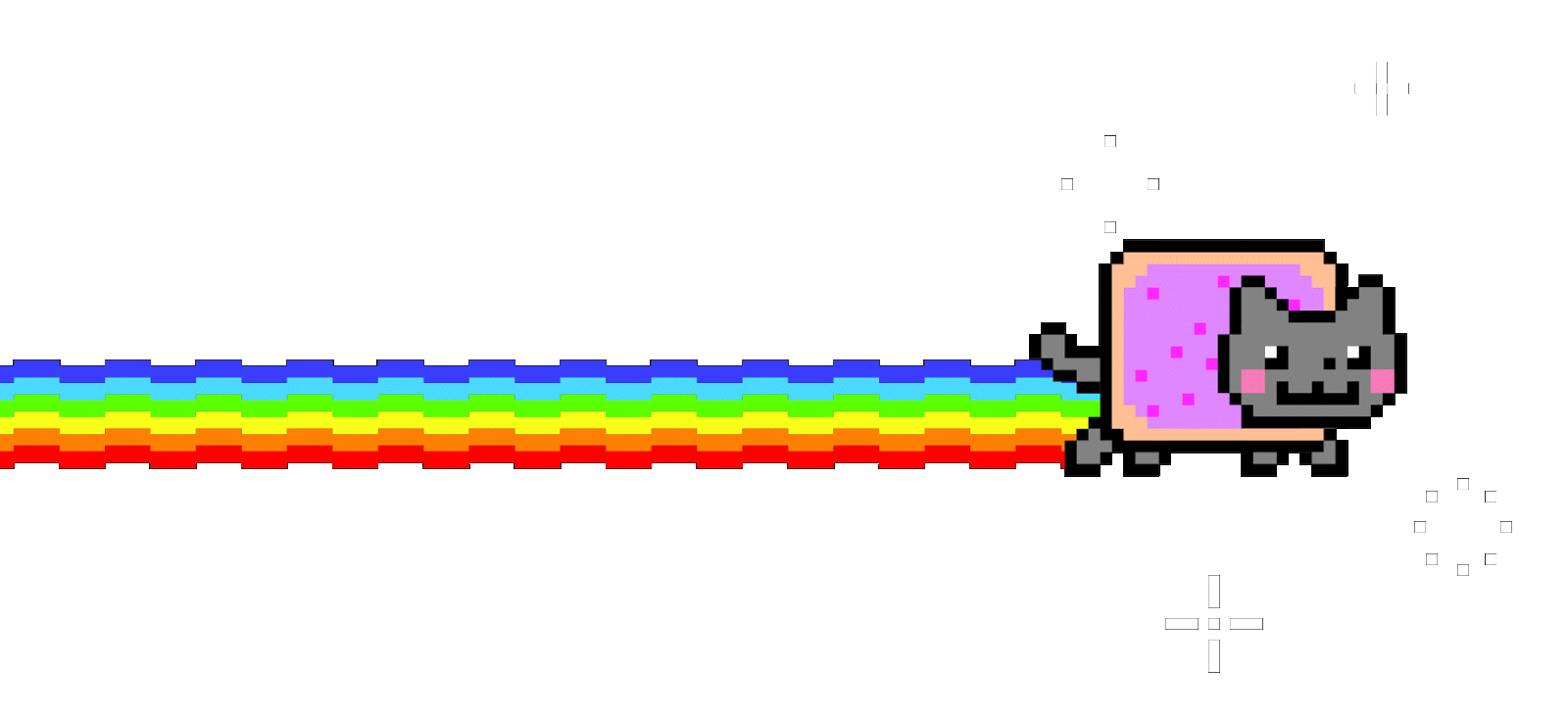 Nyan Cat PNG Clipart Background