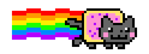 Nyan Cat Pixel Art Transparent Images