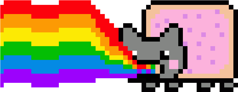 Nyan Cat Rainbow Transparent Images