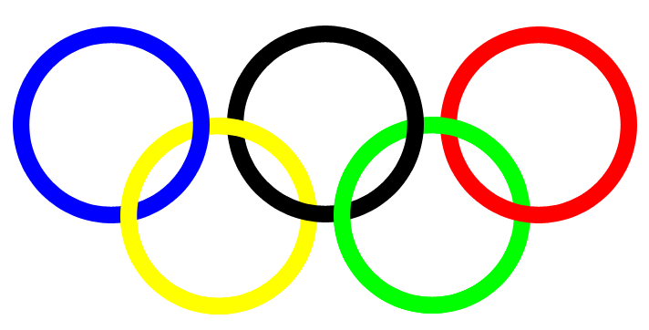 Olympic Rings Logo Transparent Free PNG