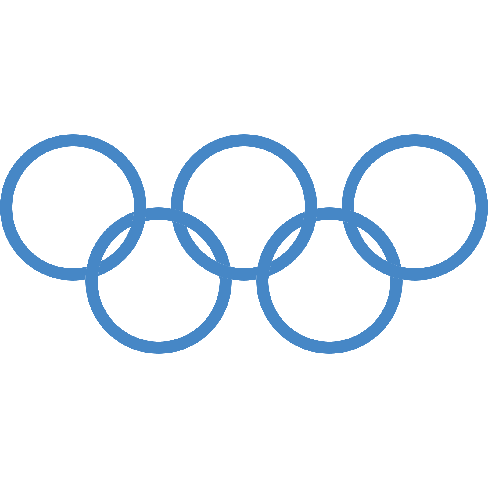 Olympic Rings PNG Clipart Background