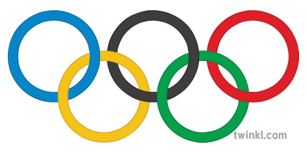 Olympic Rings Transparent PNG