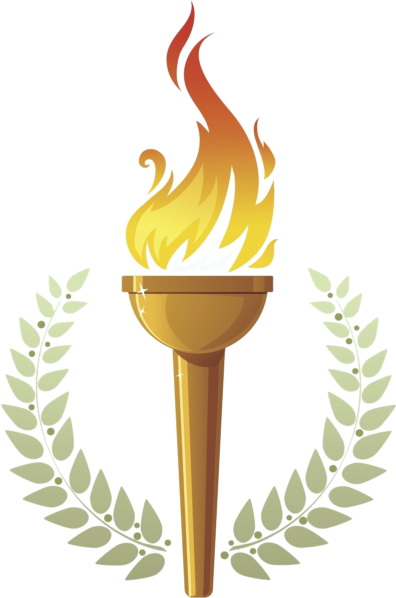 Olympic Torch Background PNG Image