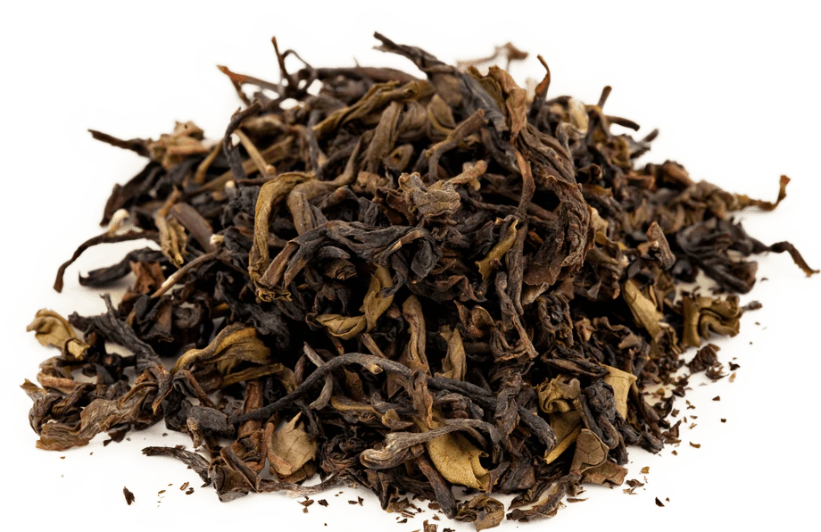 Oolong Tea Leaf Background PNG Image
