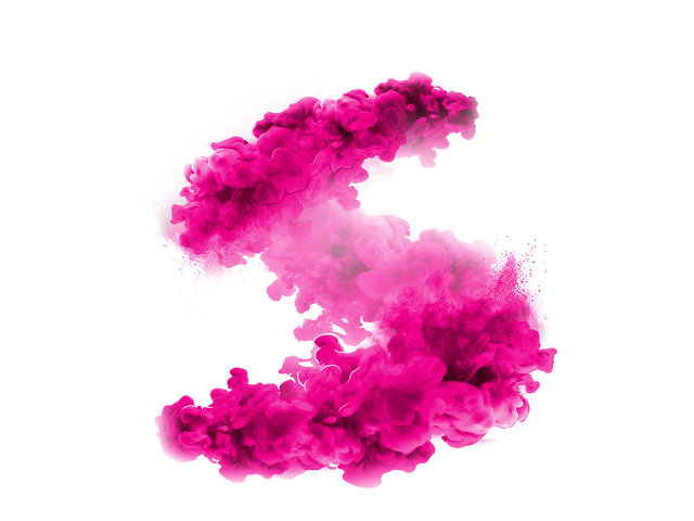 Pink Colored Smoke Background PNG Image