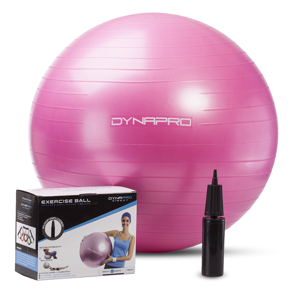 Pink Gym Ball Background PNG Image
