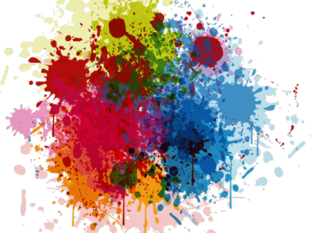 Rainbow Color Effects Background PNG Image