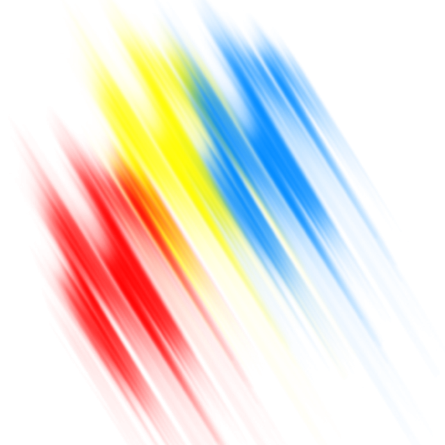Rainbow Color Effects Transparent Background