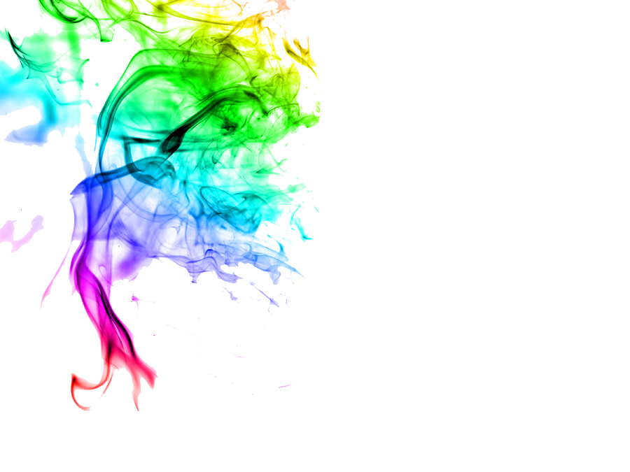 Rainbow Colored Smoke Transparent Images