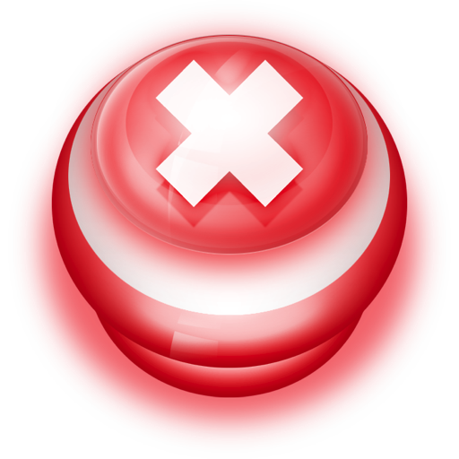 Red Cancel Button Download Free PNG