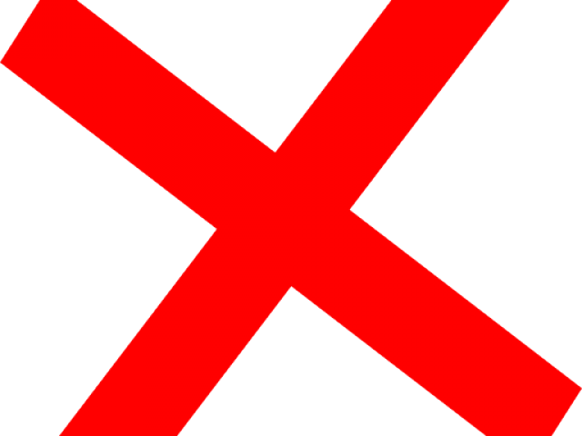 Red Cancel Button PNG HD Quality