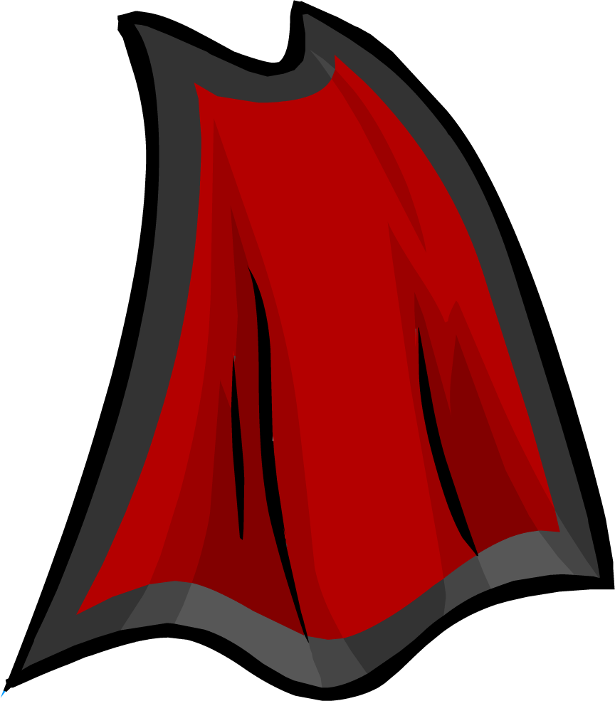 Red Cape Background PNG Image