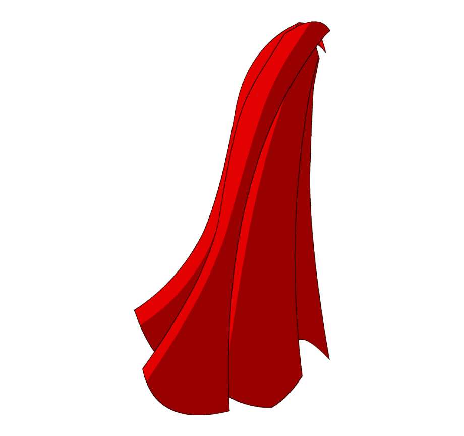 Red Cape Transparent Free PNG