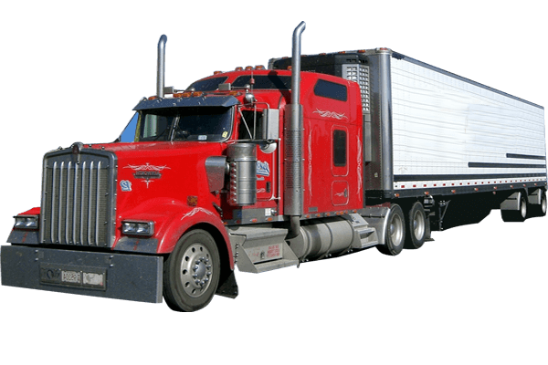 Red Cargo Truck Transparent File