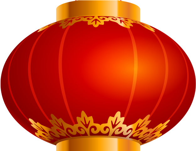 Red Hanging Chinese Lantern Background PNG Image