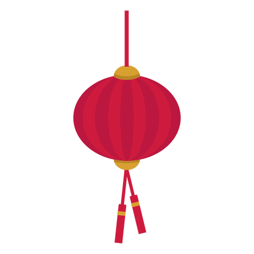 Red Hanging Chinese Lantern Transparent Free PNG