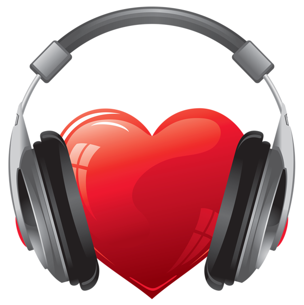 Red Headset Transparent Background