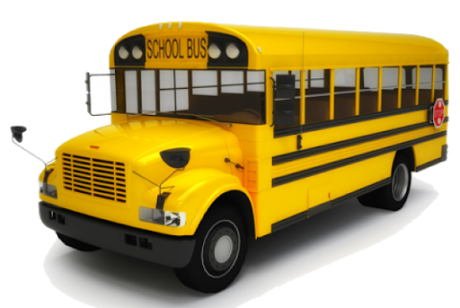 School Bus Background PNG Image