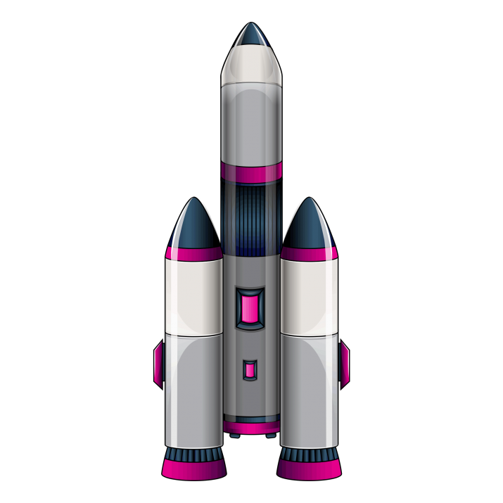 Space Missile Latar belakang PNG gambar