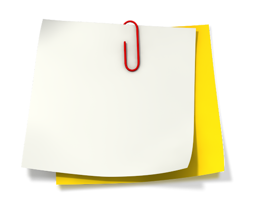 Sticky Note Transparent Free PNG