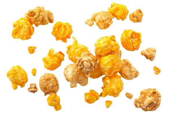Sweet Caramel Popcorn Transparent Background
