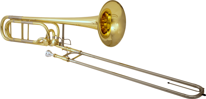 Trombone Brass Band Instrument PNG HD Quality